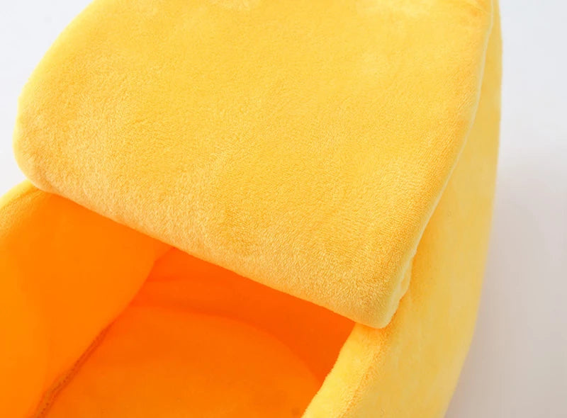 Cama banana para perro o gato