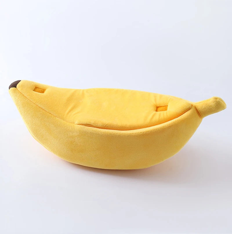 Cama banana para perro o gato