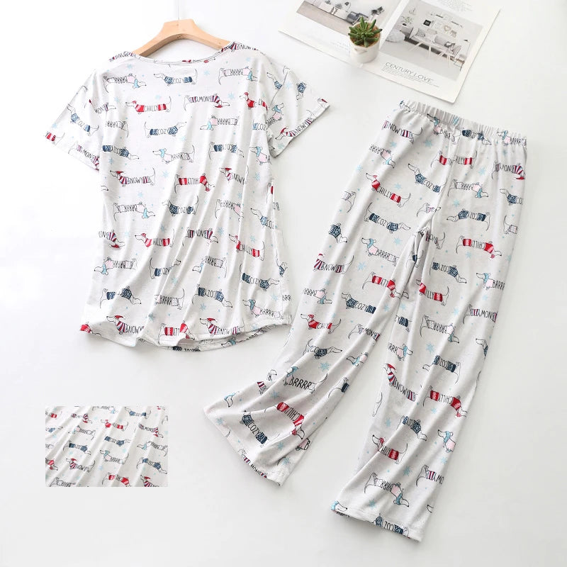 Pijama Dachshund para mujer