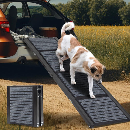 Rampa plegable para perros, 67" largo