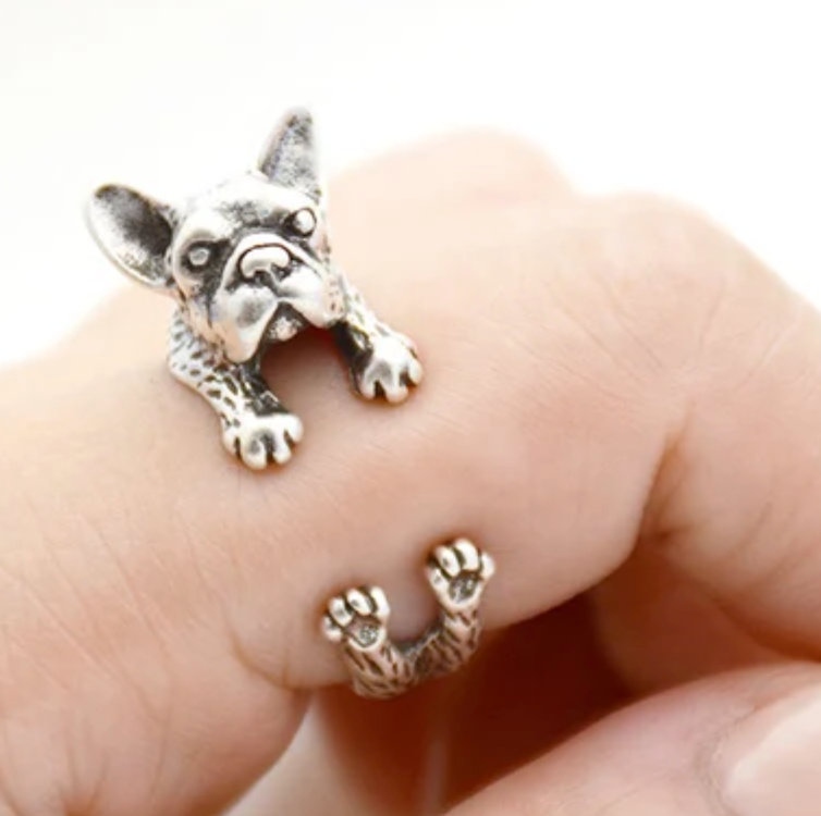 Anillo Bulldog 3D