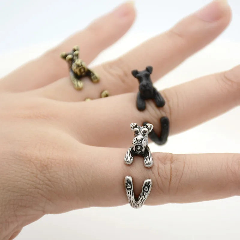 Anillo Schnauzer 3D