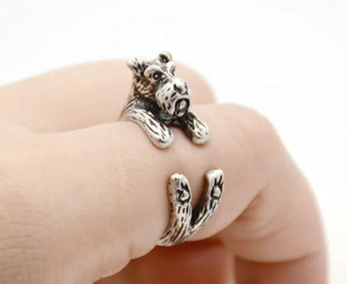 Anillo Schnauzer 3D