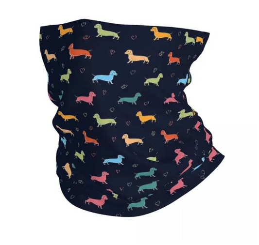 Bandana estilo bufanda-figuras Dachshund