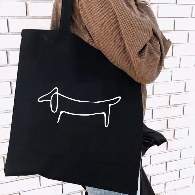 Bolsas de tela con Dachshund, varios modelos, click aquí