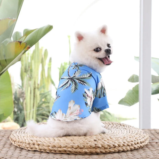 Camisa hawaiiana para perros y gatos 🌴