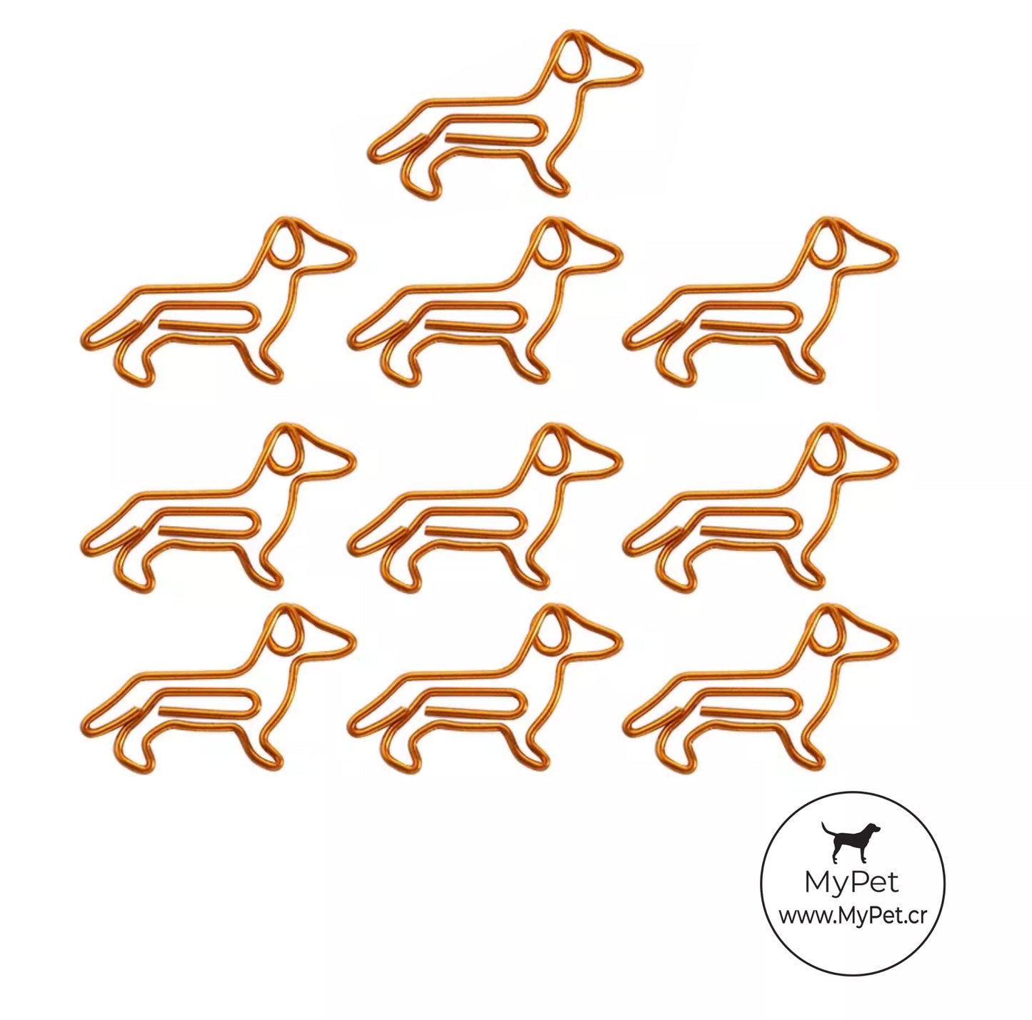 Clips con forma de Dachshund