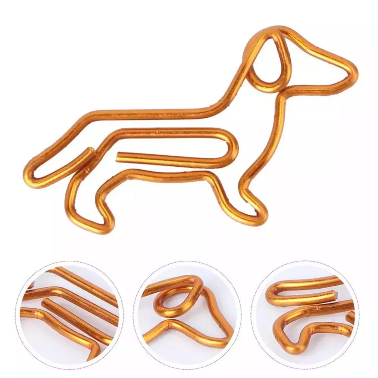 Clips con forma de Dachshund