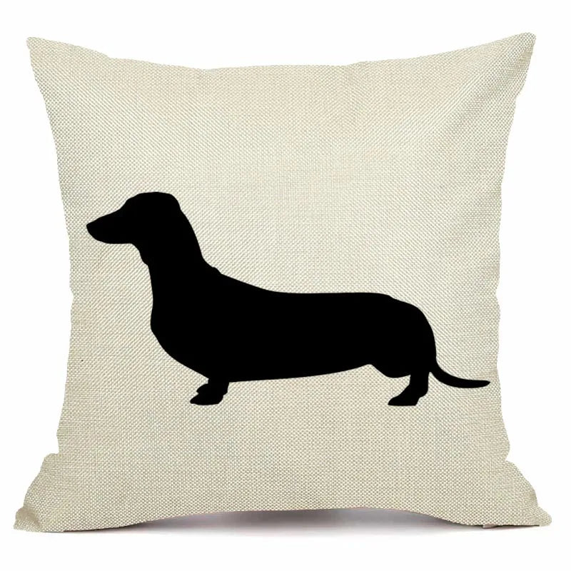 Cojines estampados Dachshund - variedad de diseños, ver más aquí