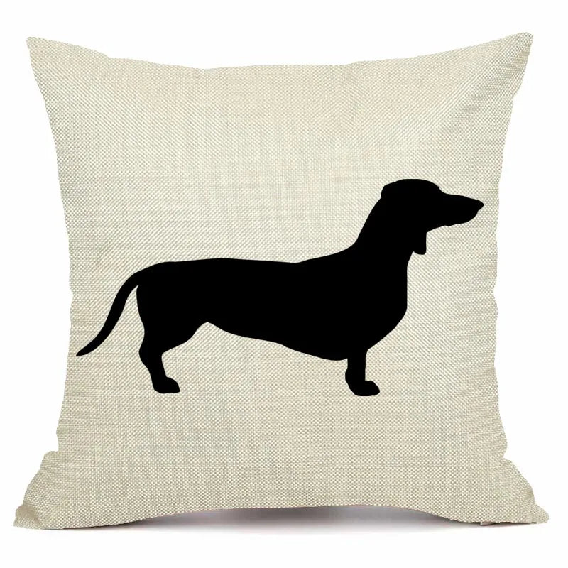 Cojines estampados Dachshund - variedad de diseños, ver más aquí