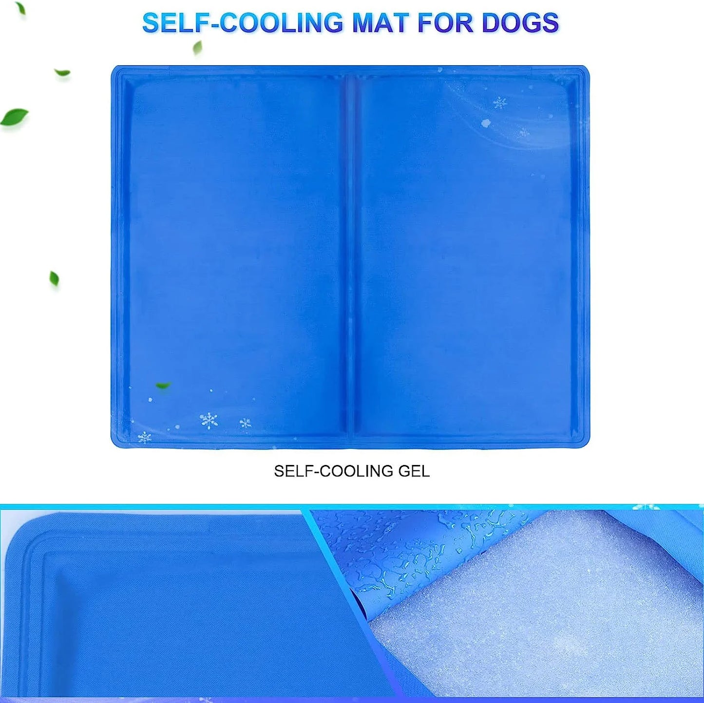 Cooling mat - manta refrescante de gel para perro o gato.  Más detalles click aquí...