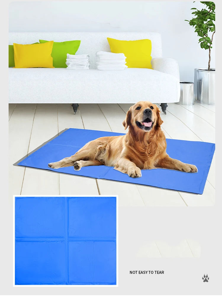 Cooling mat - manta refrescante de gel para perro o gato.  Más detalles click aquí...