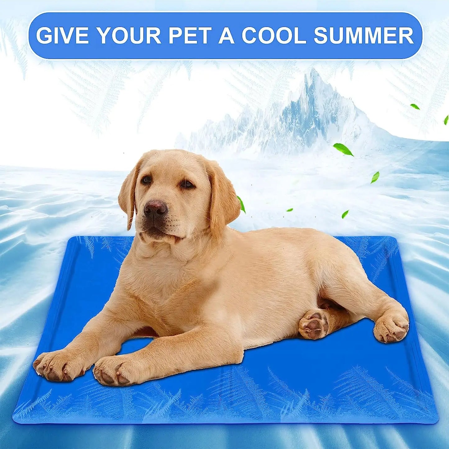 Cooling mat - manta refrescante de gel para perro o gato.  Más detalles click aquí...