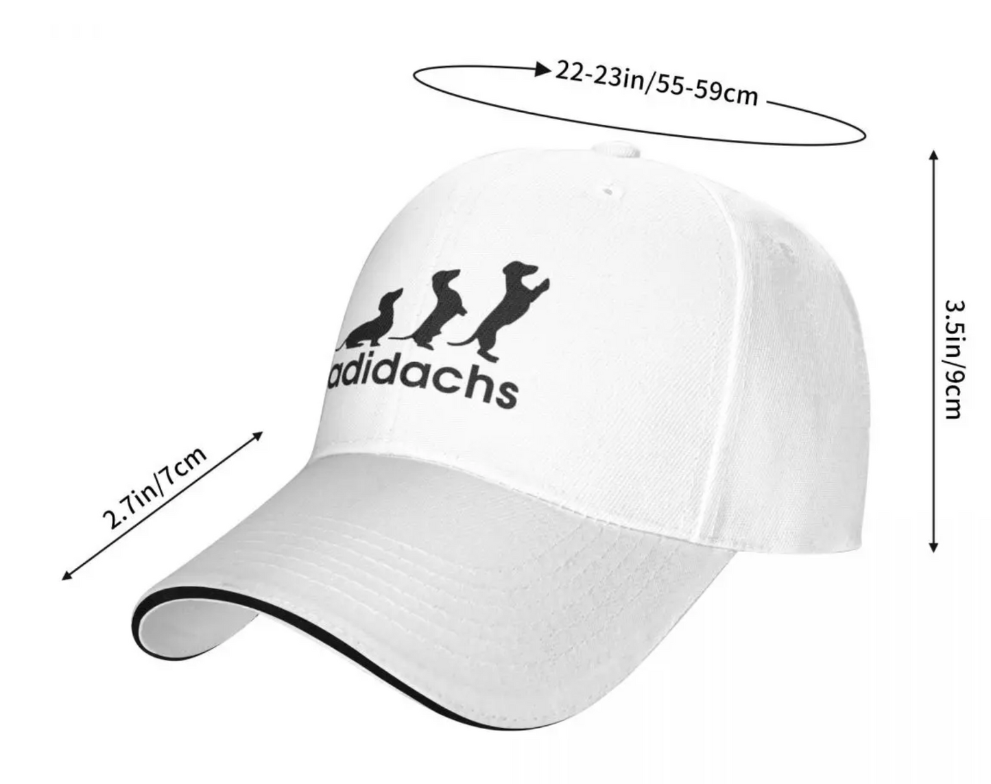 Gorras estilo baseball con Dachshunds - adidachs - varios colores, ver más aquí