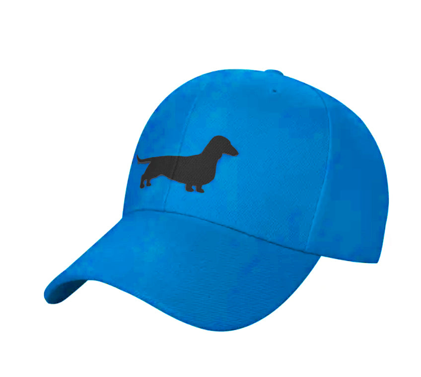 Gorra estilo baseball con estampado de perro Dachshund - varios colores, ver más aquí