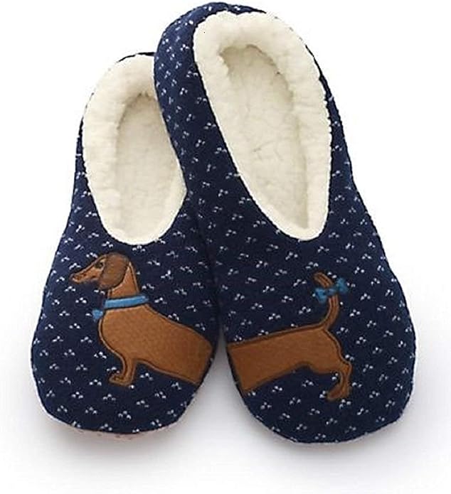 Pantuflas sherpa Dachshund