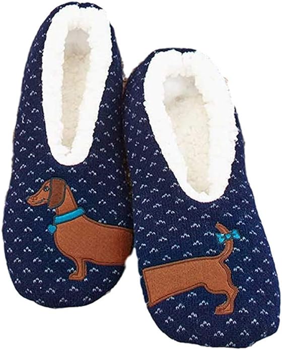 Pantuflas sherpa Dachshund