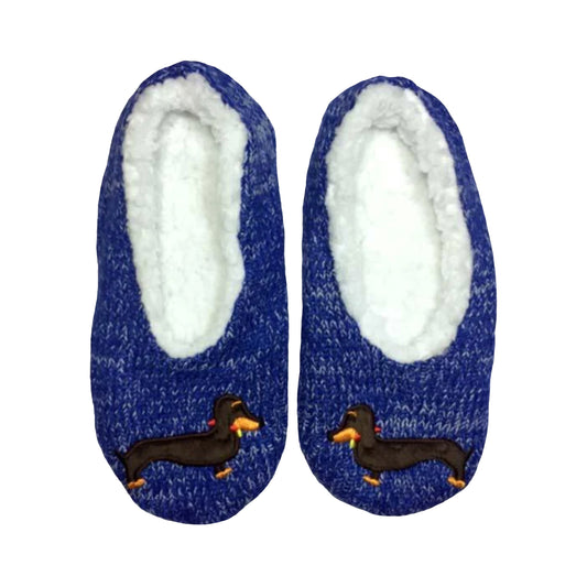 Pantuflas sherpa Dachshund