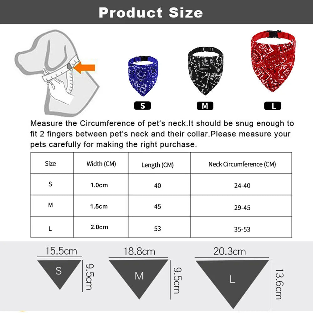 Pañuelo colores típicos para perro