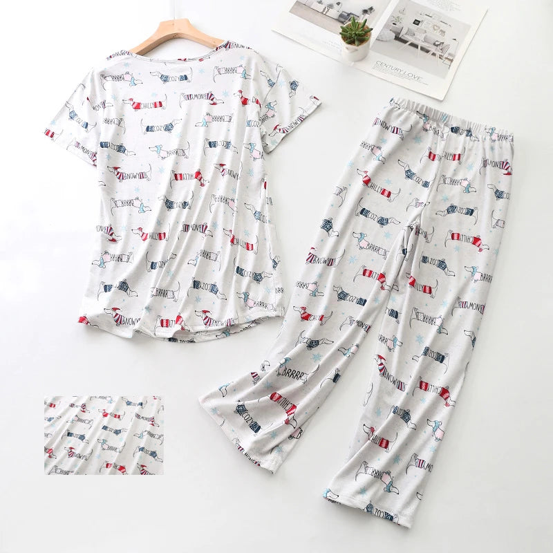 Pijama Dachshund para mujer