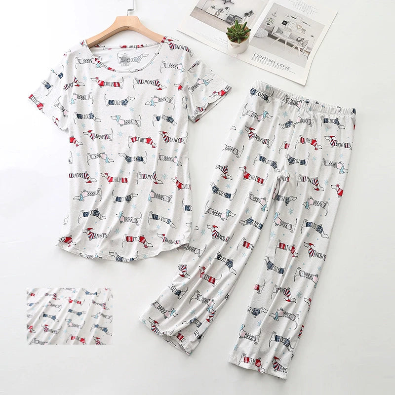 Pijama Dachshund para mujer