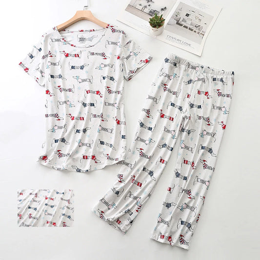 Pijama Dachshund para mujer