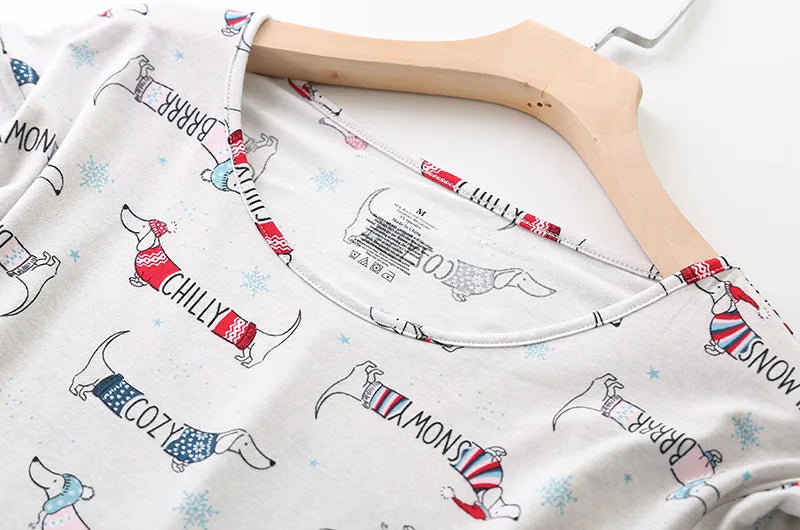 Pijama Dachshund para mujer