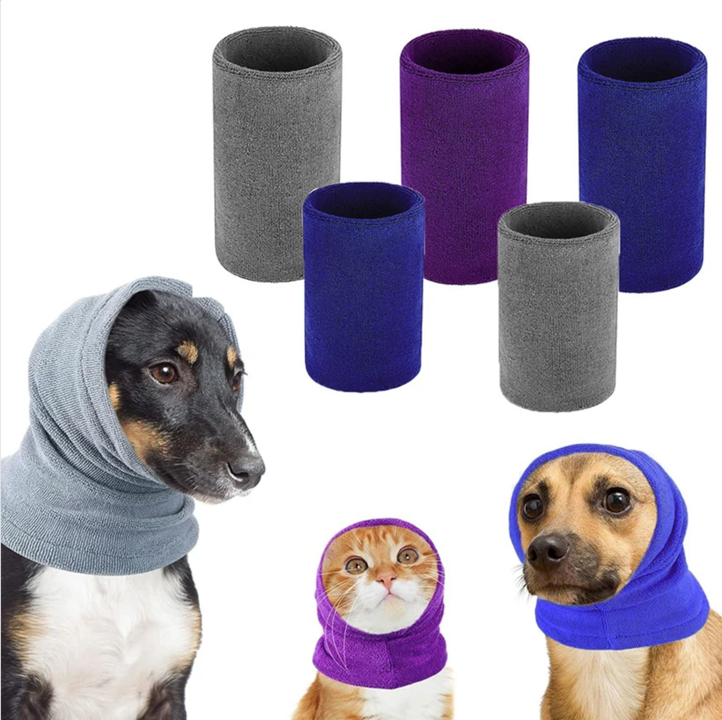 Protectores de oídos perros y gatos - Varios modelos - Consulte precios por WA